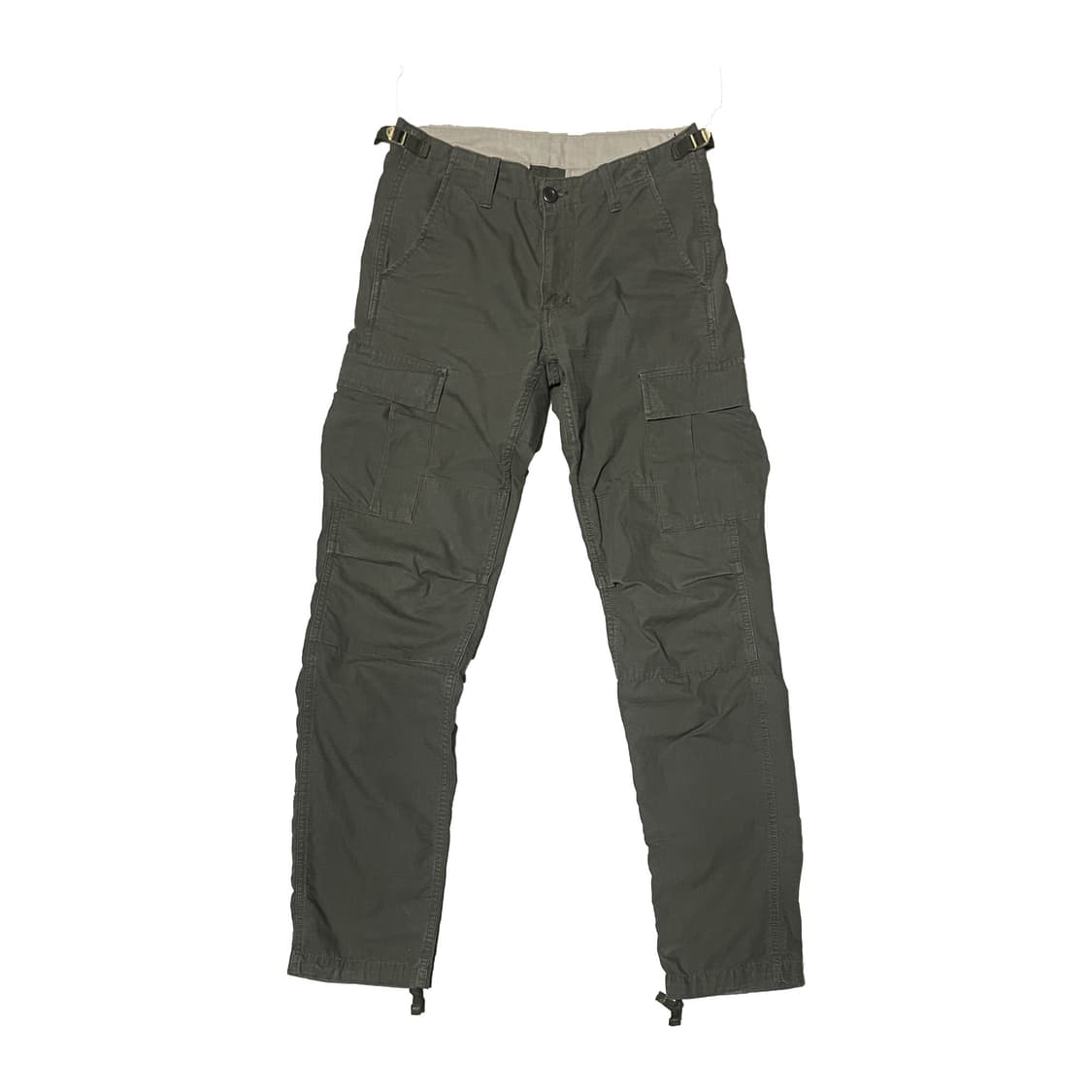 칼하트 WIP 카키 카고 팬츠 상품이미지2