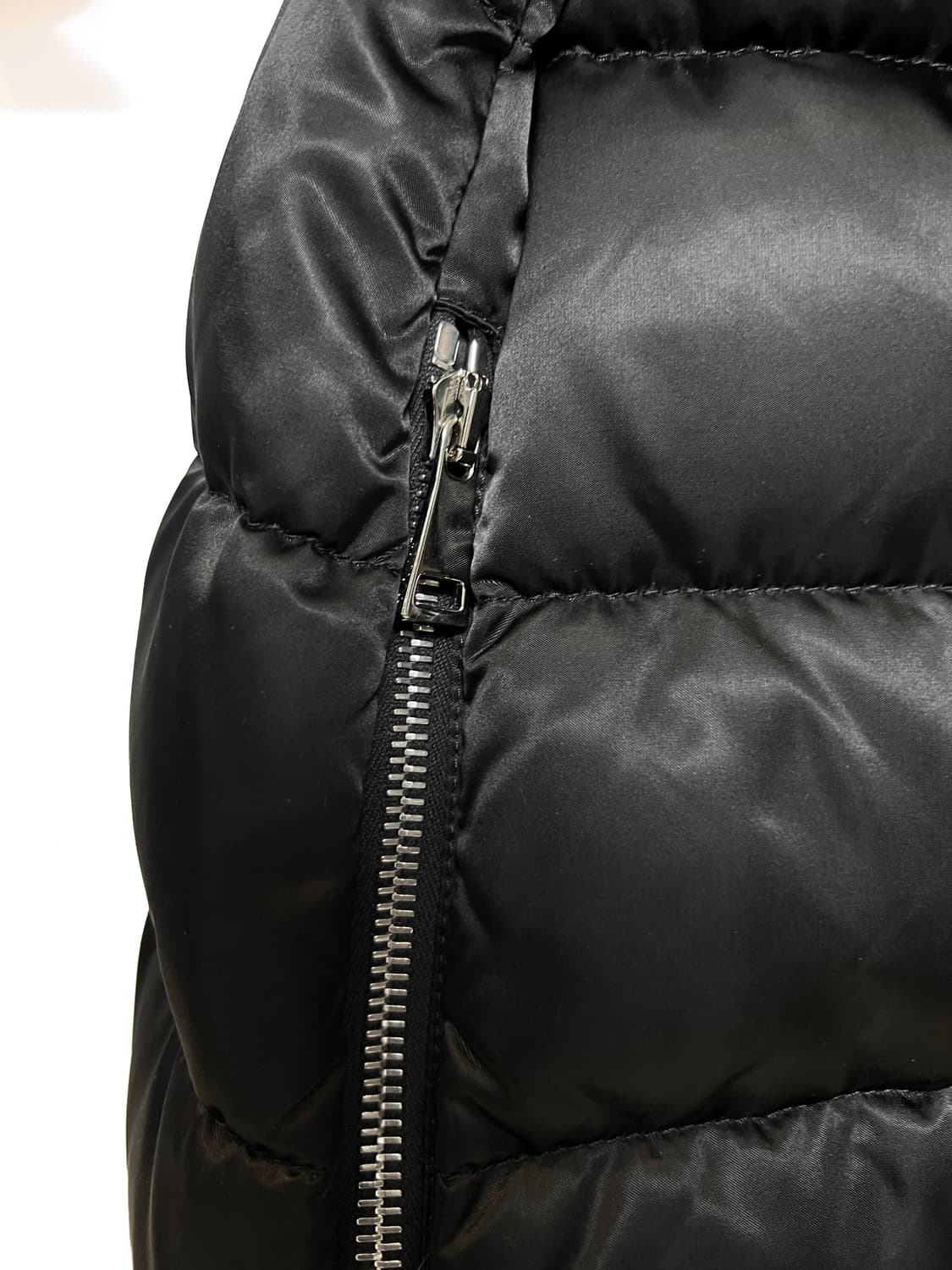 몽클레어 리어지 롱 다운 재킷 패딩 블랙베이지 1사이즈 상품이미지8