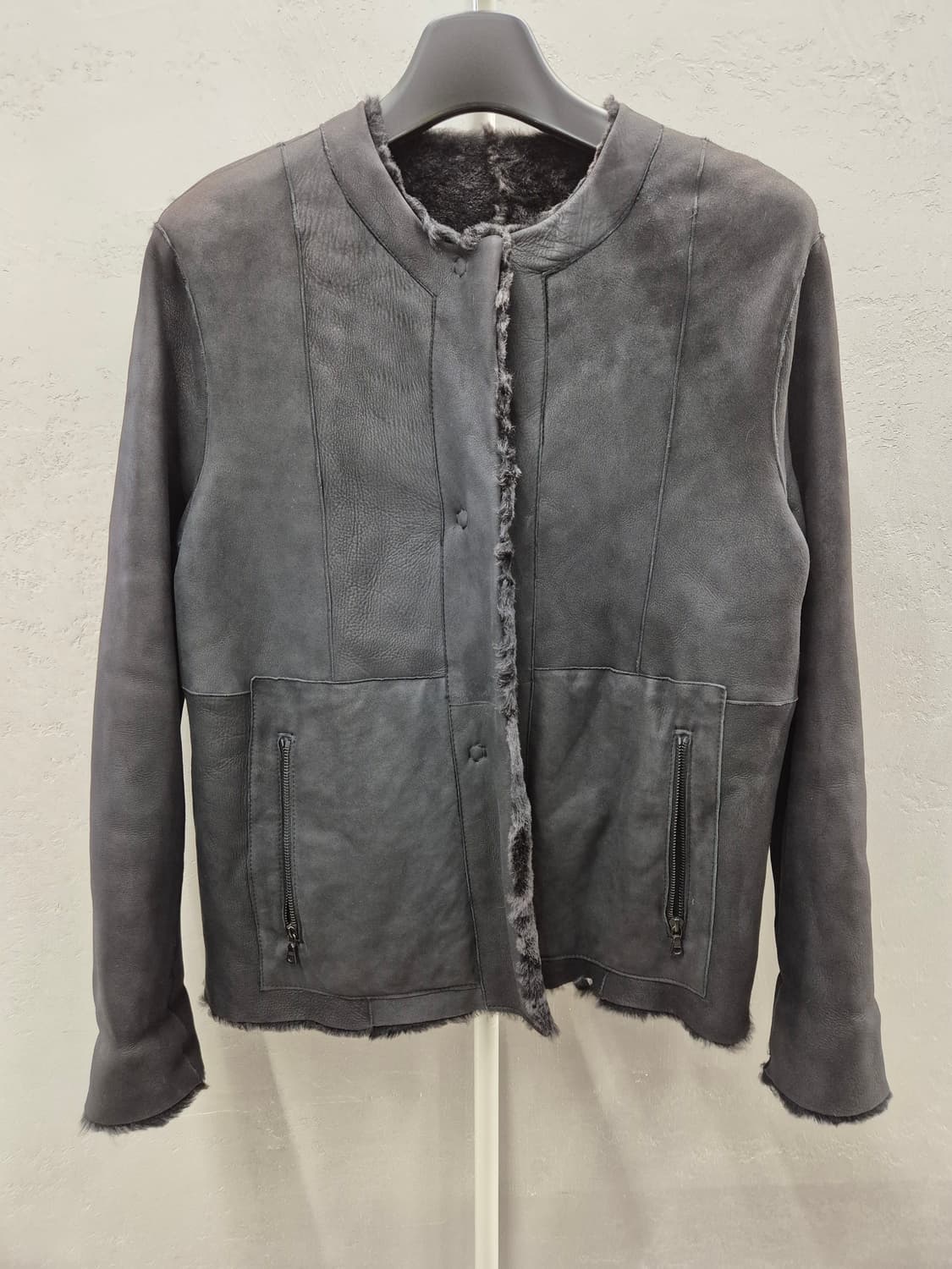 DROMe 리버시블 양가죽 퍼 자켓 L 상품이미지5