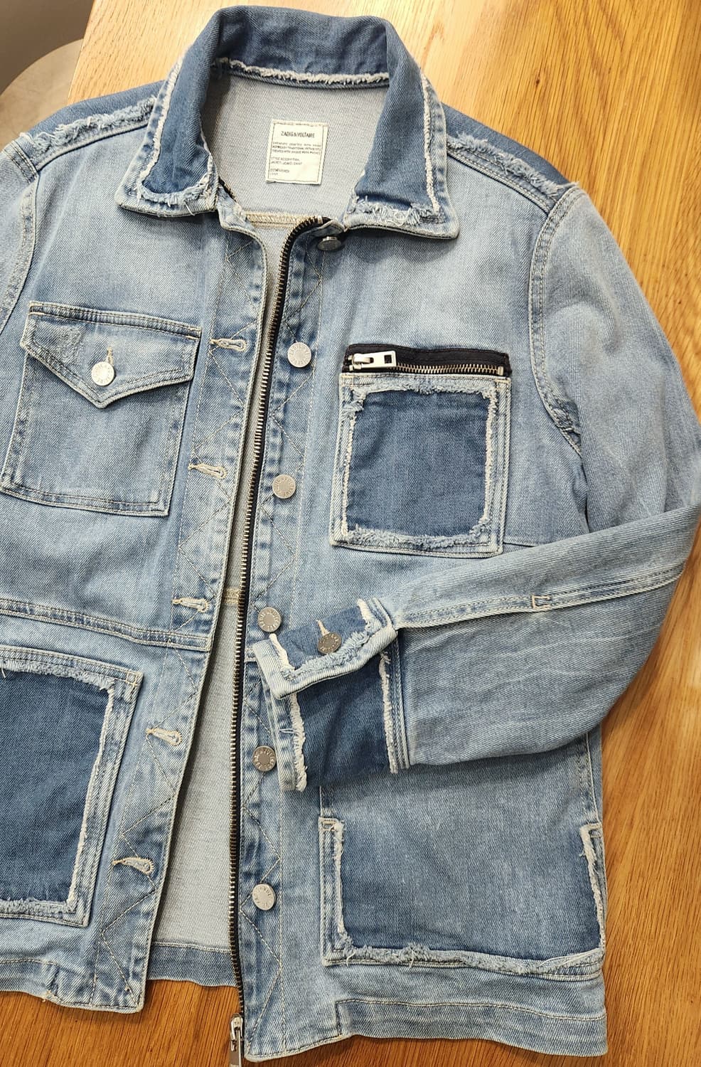 쟈딕앤볼테르 킥 디스트로이드 이효리청자켓 상품이미지4