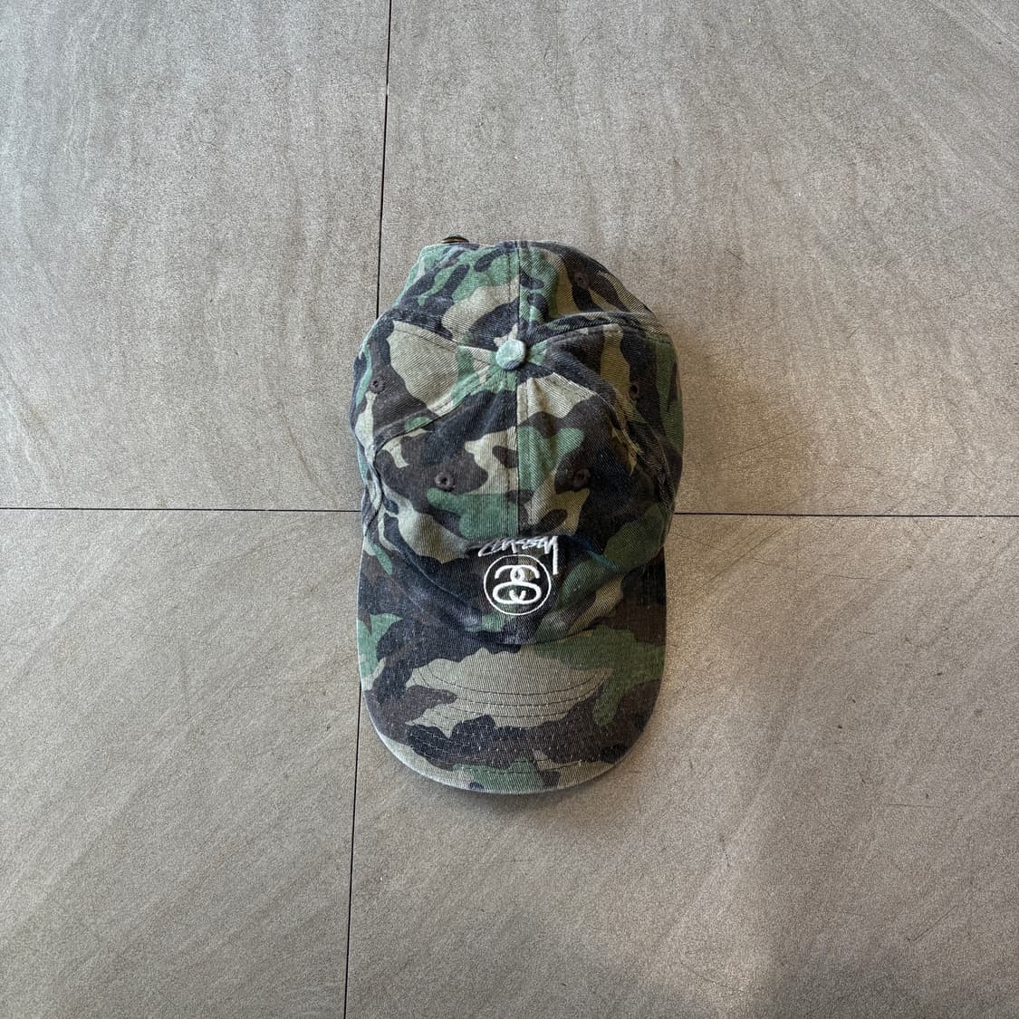 스투시 정품 카모 볼캡  모자 상품이미지1
