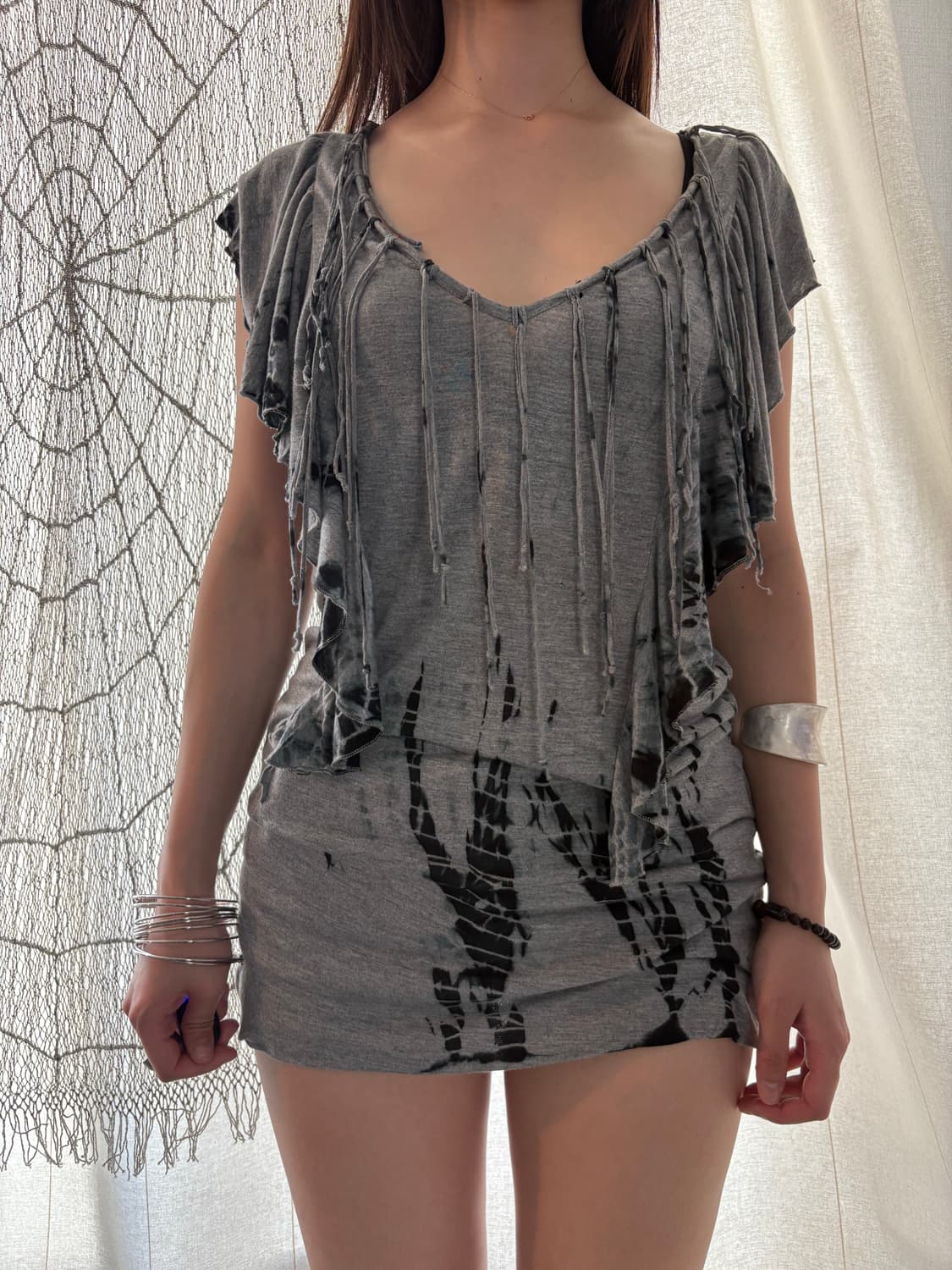 25 A.I.C frill grunge one-piece 상품이미지4