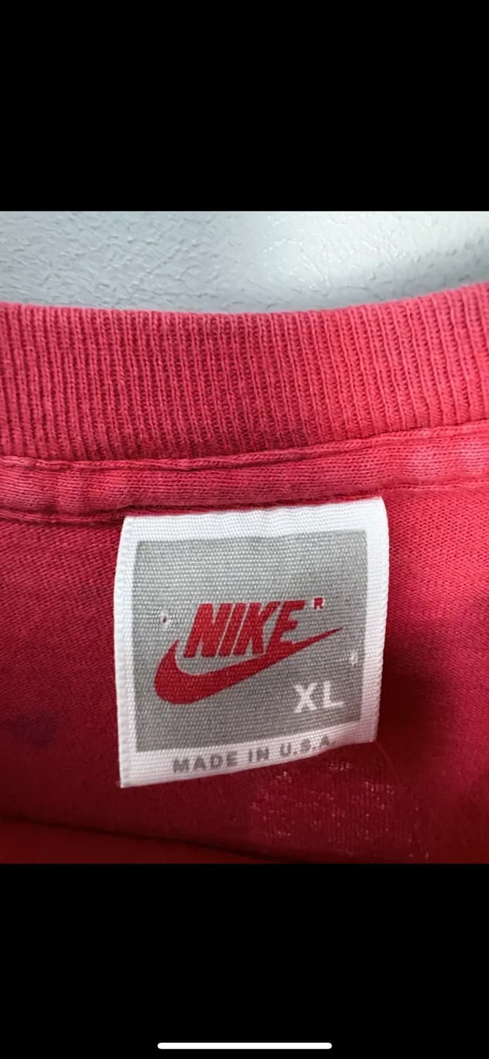 나이키 스페이스 잼 레드 하프 반팔 H2406 상품이미지6