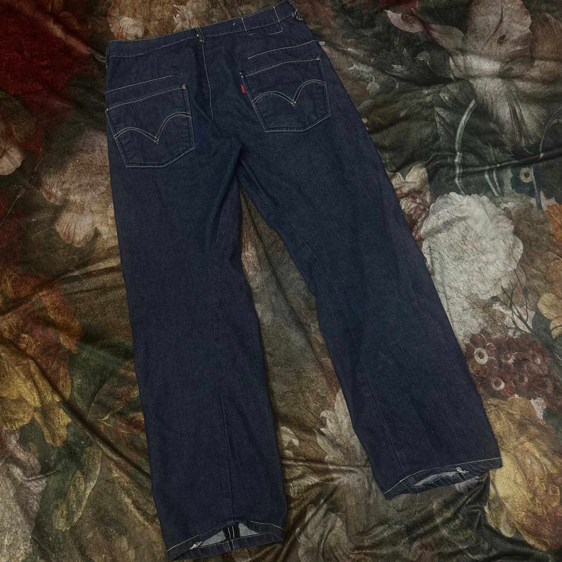 리바이스 빈티지 엔지니어드 스티치 진청데님팬츠 32 상품이미지3