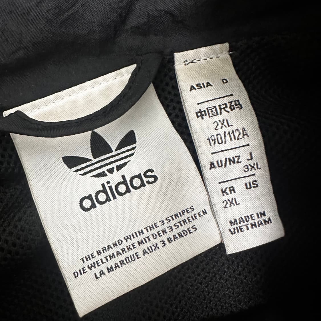 아디다스 리카이브 바람막이 우븐 자켓 블랙 2XL 상품이미지5