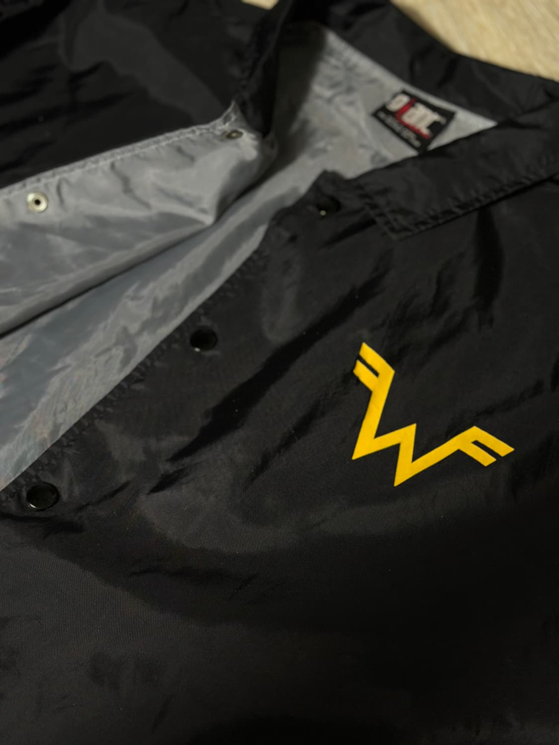 90s Weezer 위저 밴드 코치 자켓 XL 상품이미지4