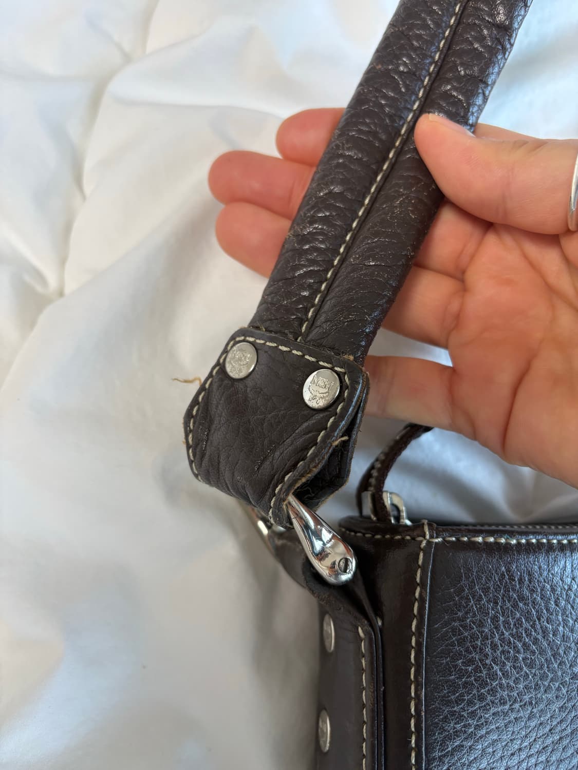 mcm 미니백 숄더백 토트백 미니가방 미니숄더 레트로 상품이미지7