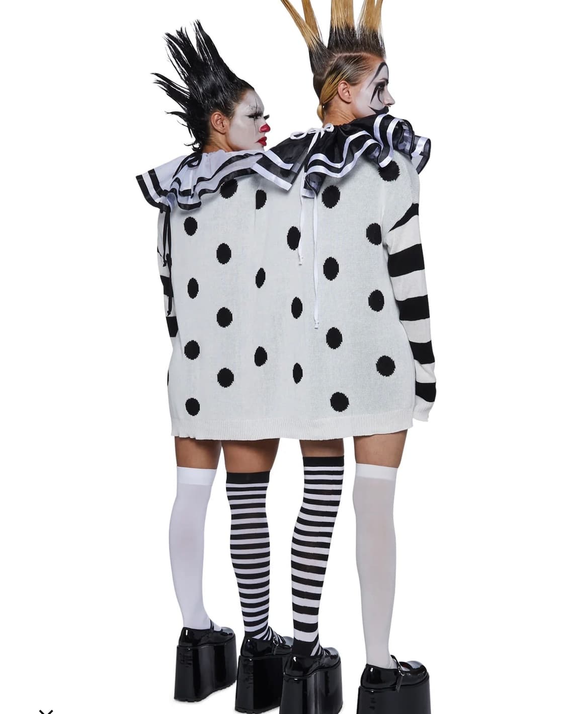 CLOWN TROUBLE KNIT SWEATER SET  상품이미지3