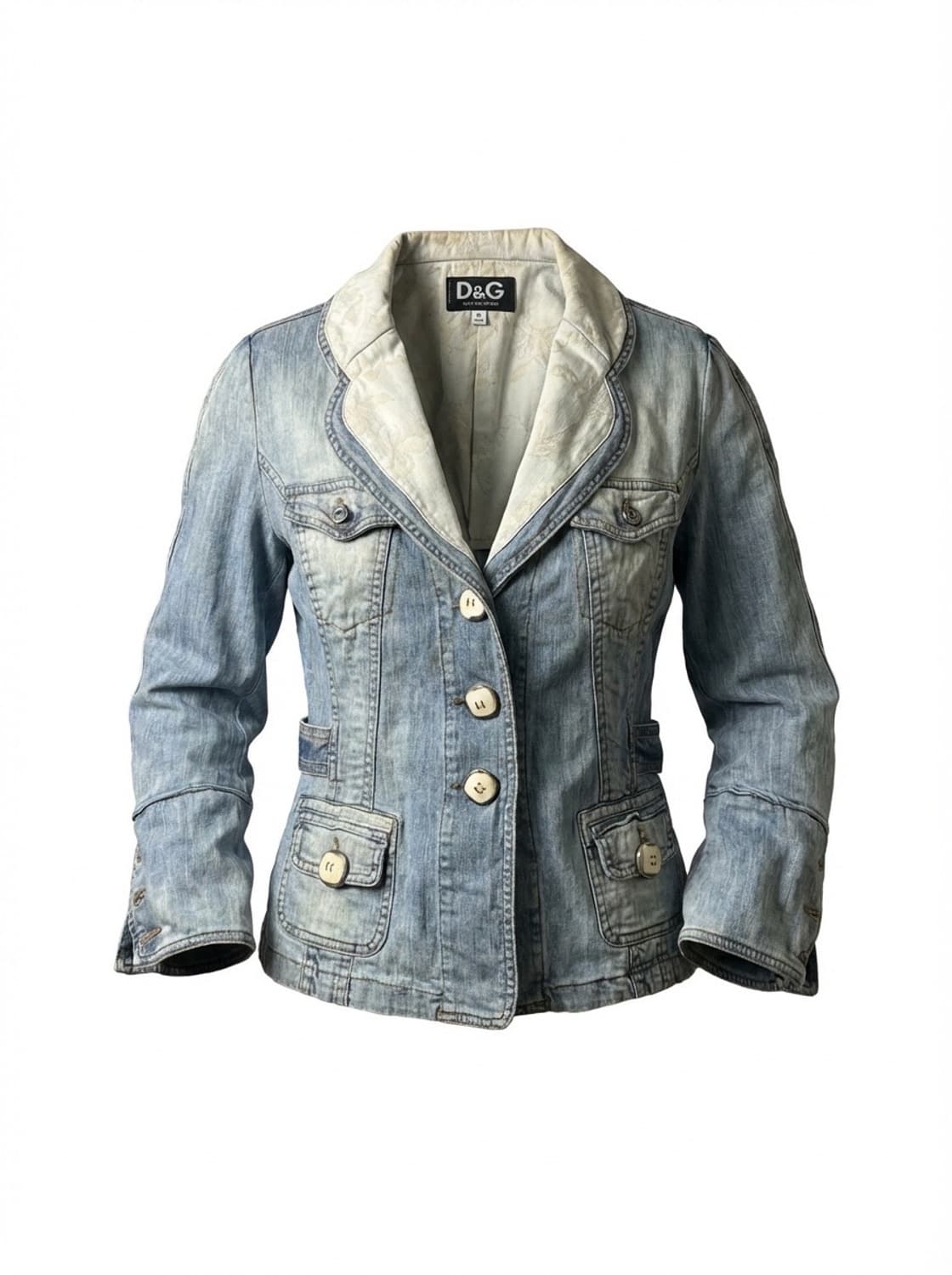 돌체앤가바나 D&G 00s 빈티지 데님 자켓 상품이미지1