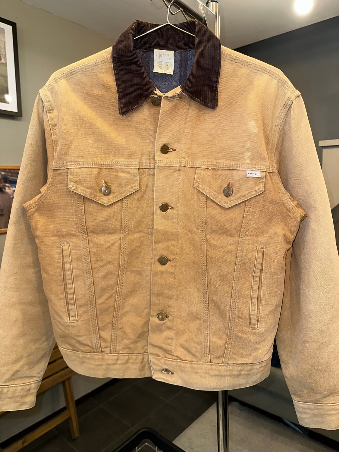 80’s Carhartt 68WJP 3-type work jacket 상품이미지5