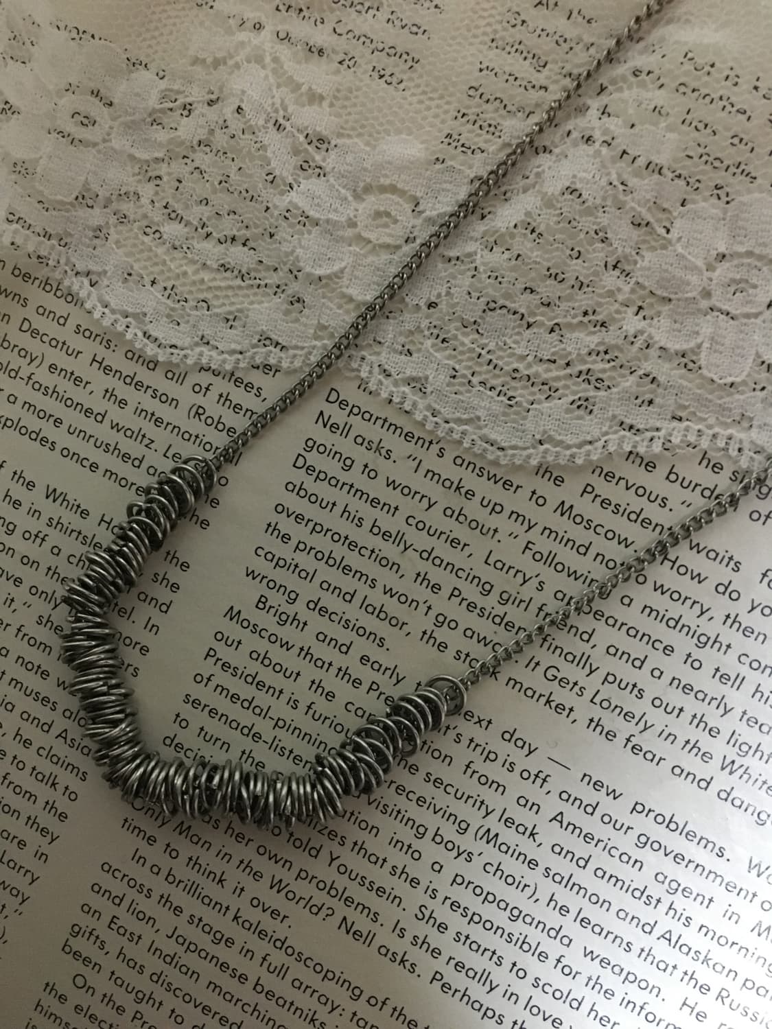 No . 34 / 철와라락 목걸이 상품이미지2