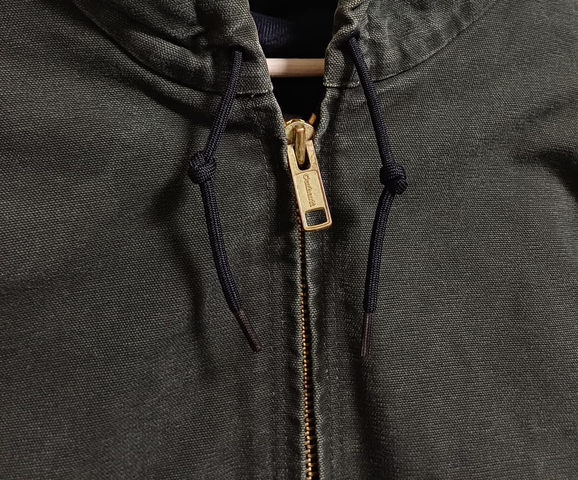 👀 칼하트 덕 액티브 자켓 J130 - 모스 그린 상품이미지4