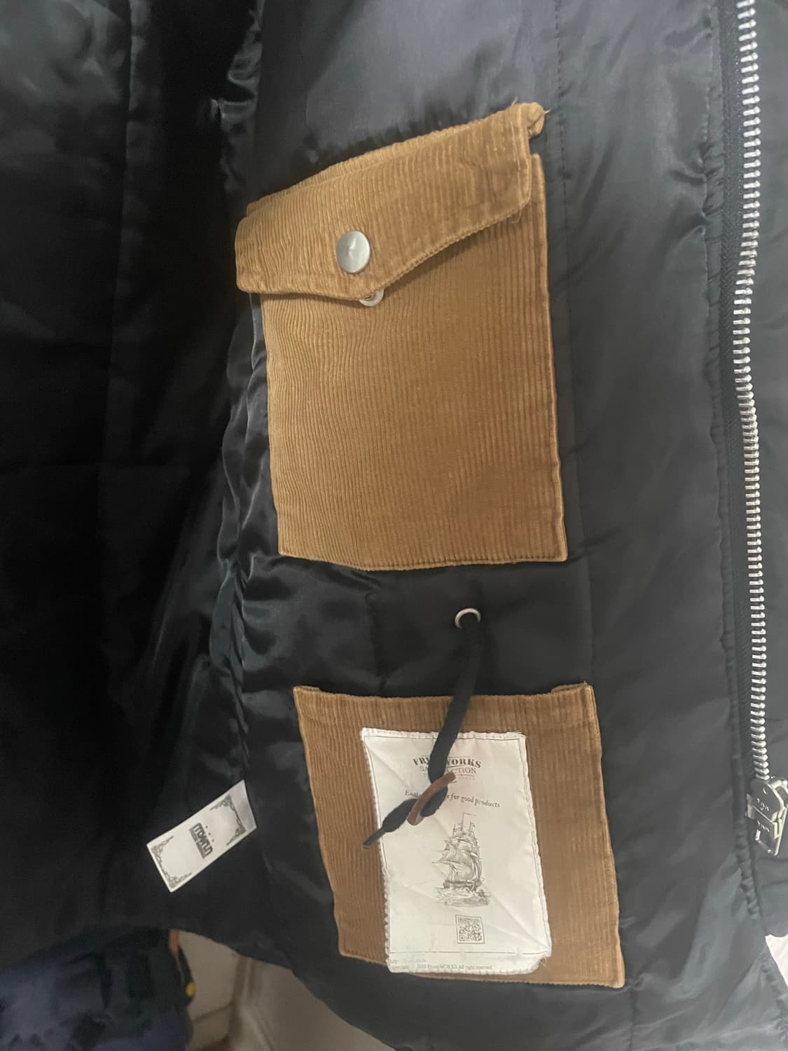 프리즘웍스 N3B 파카 105사이즈 상품이미지6