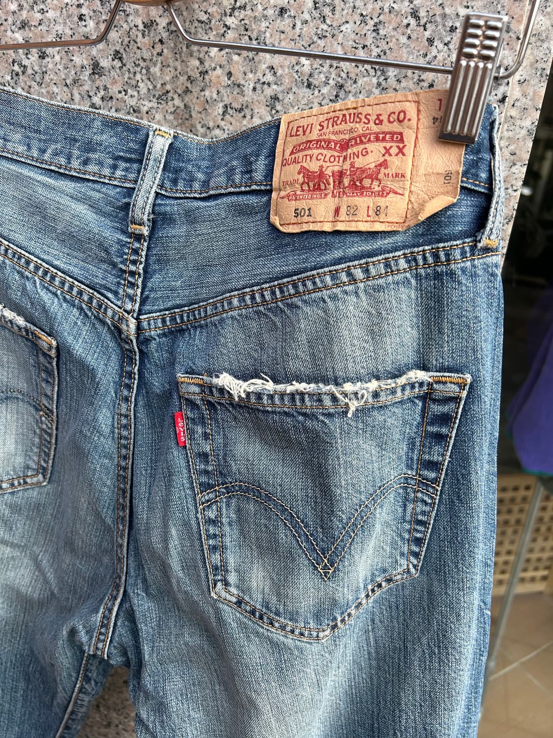 00‘s 리바이스501 디스진 32in 상품이미지5