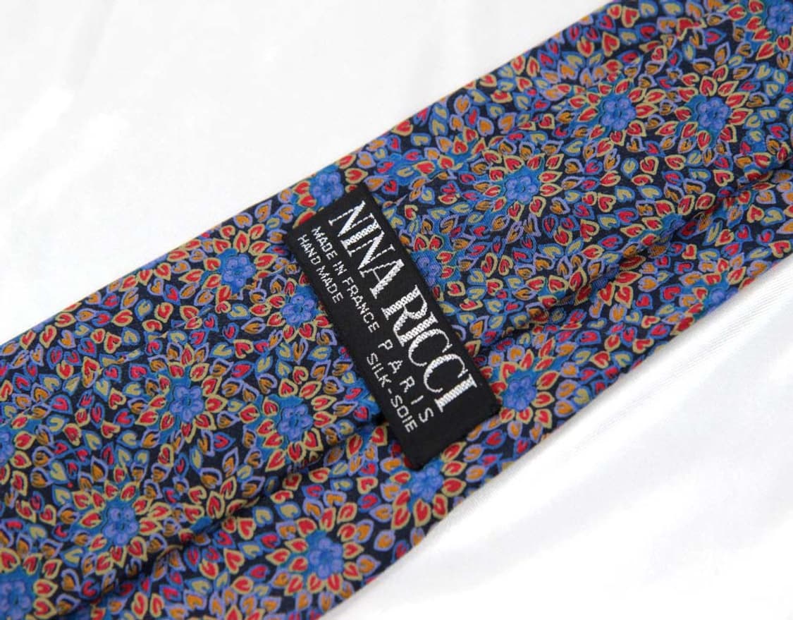 니나리치 8.8cm A등급 프랑스 남자 명품 넥타이 상품이미지3