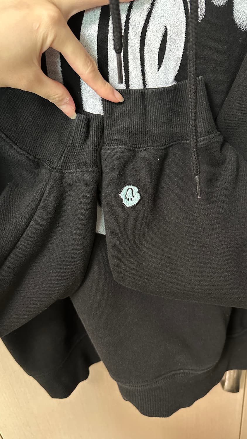 나이스고스트클럽 로고 후드티셔츠M 상품이미지6