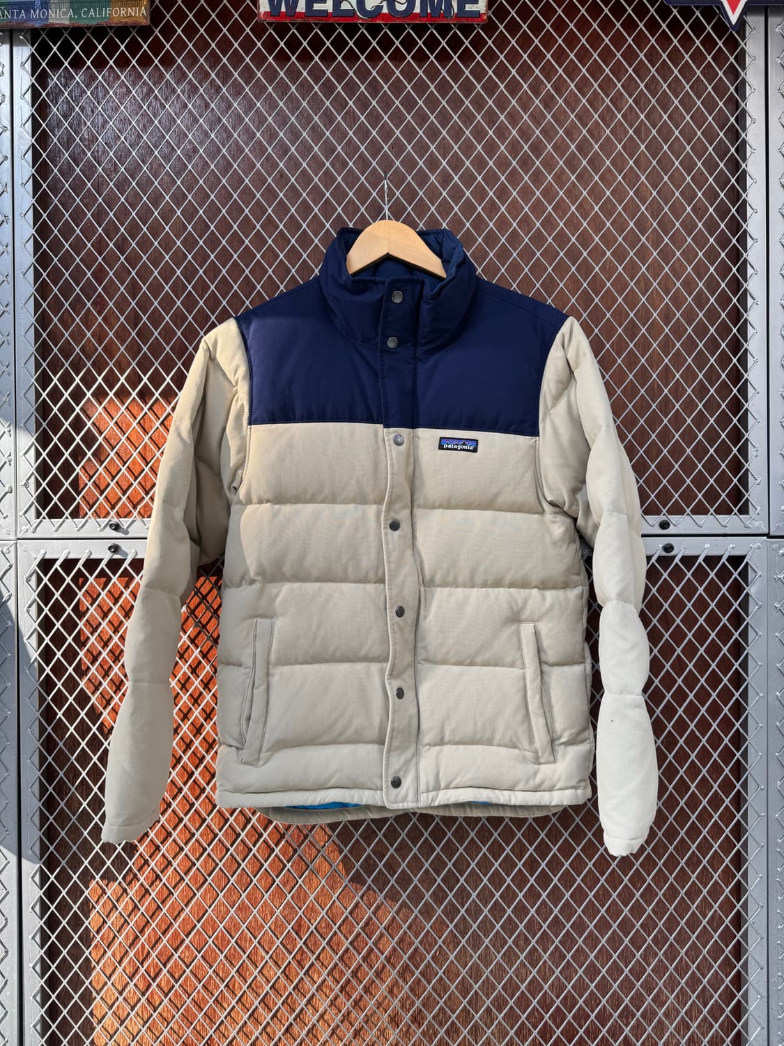파타고니아 비비 배색 덕다운 자켓 S 상품이미지1