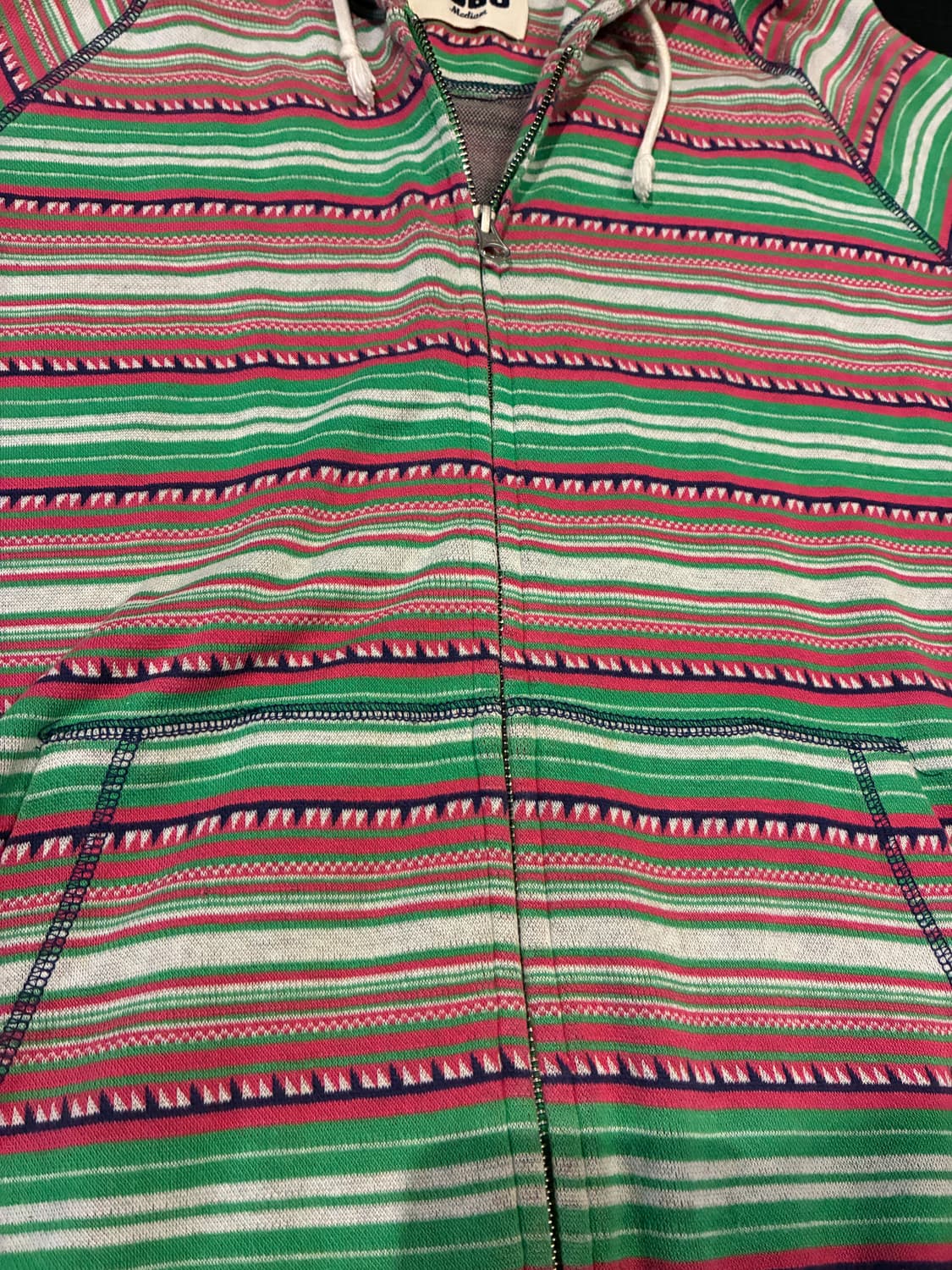 M) FUBU 후부 에스닉 후드 집업 상품이미지3