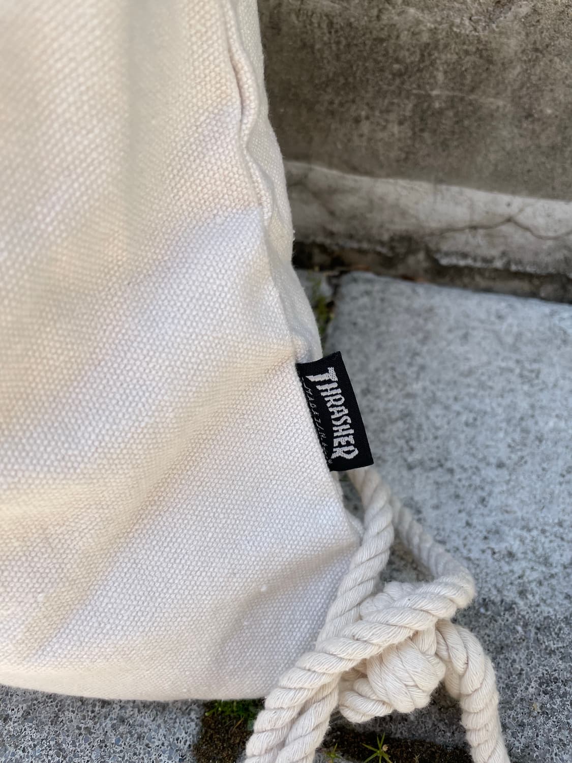 Thrasher 트레셔 플레임 로고 캔버스 스트링 짐색 상품이미지6