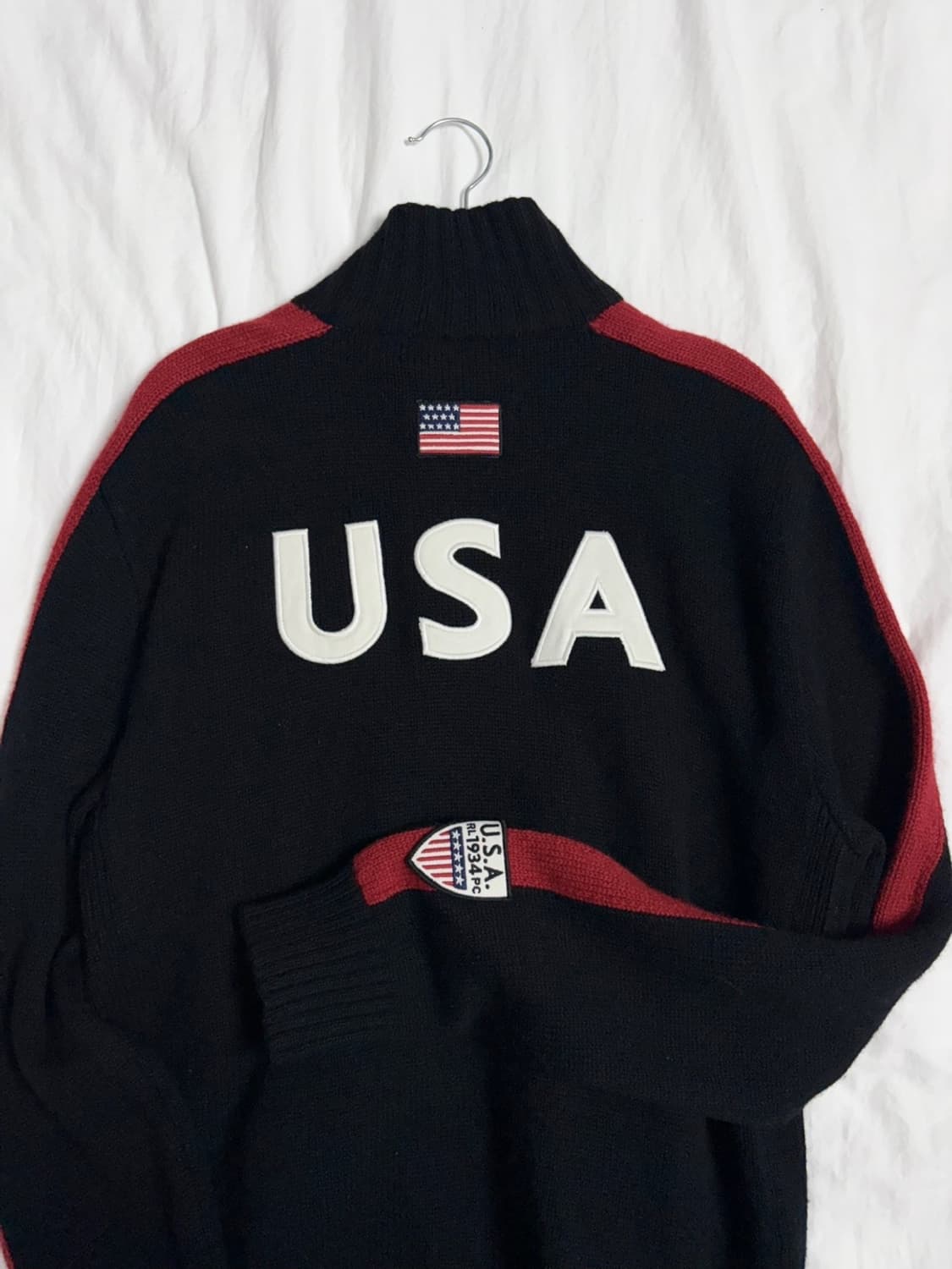 폴로 빅포니 usa 니트집업 상품이미지5