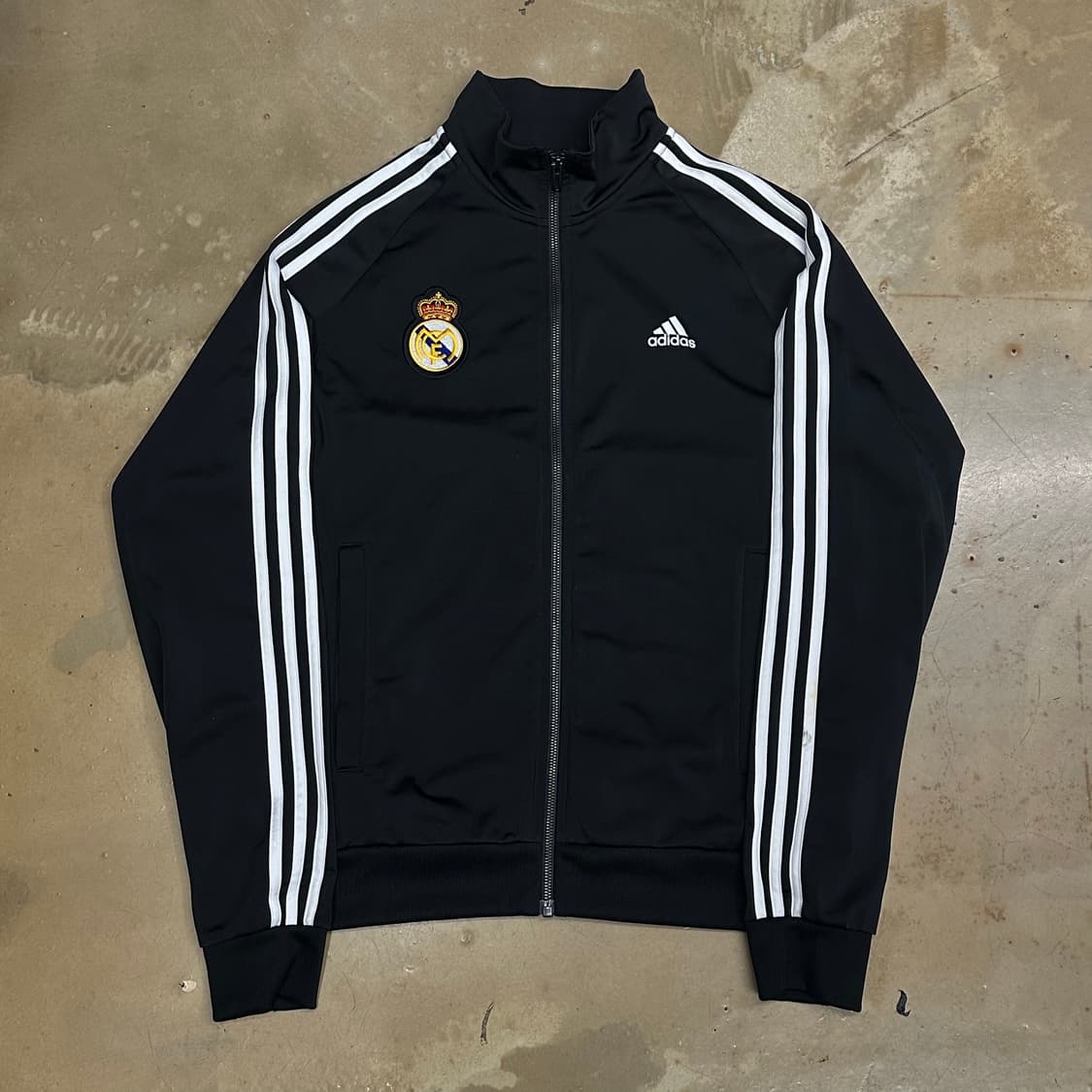M 아디다스 레알 마드리드 블랙 트랙탑 상품이미지2