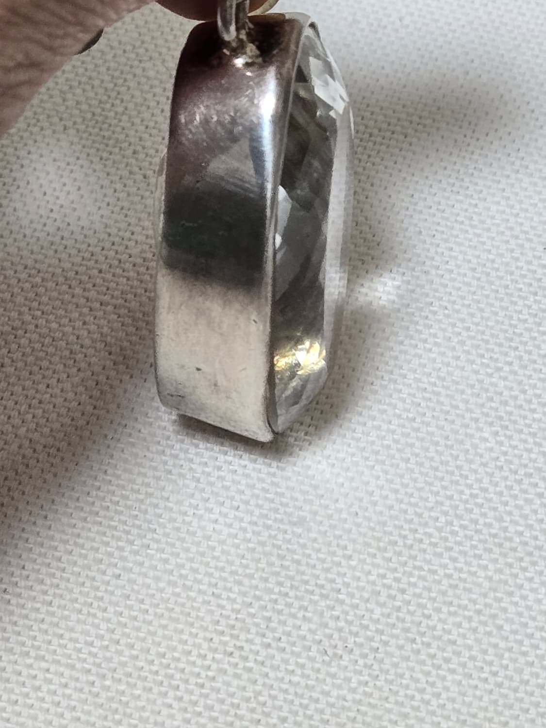 백수정 실버 팬던트 중동 오만산 상품이미지5