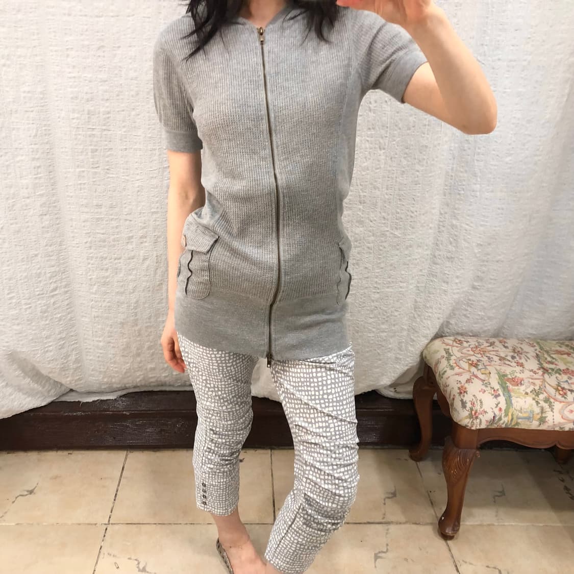 pattern shirred leggings pt 상품이미지4