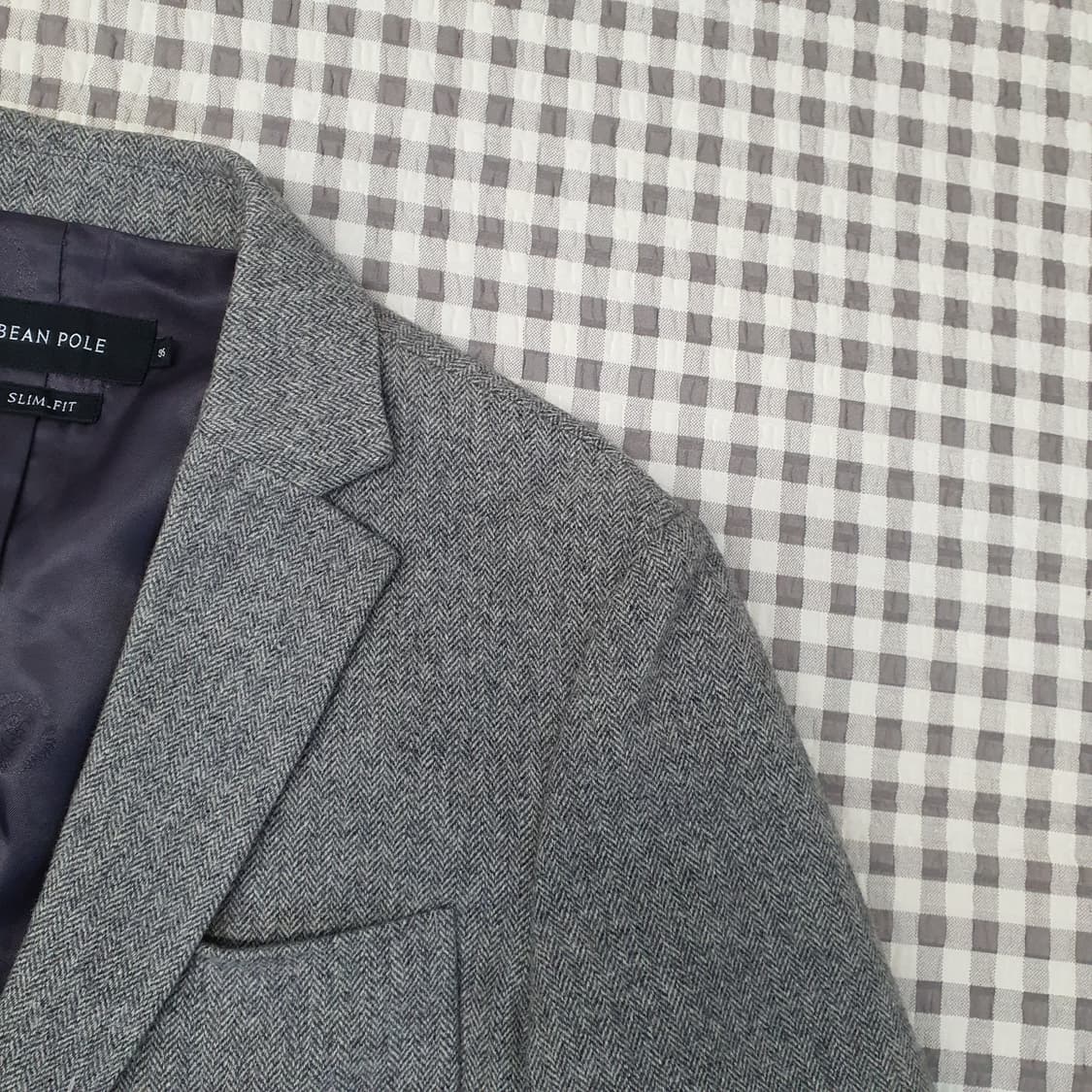 빈폴 헨링본 울 블레이저 자켓 남자95 상품이미지3