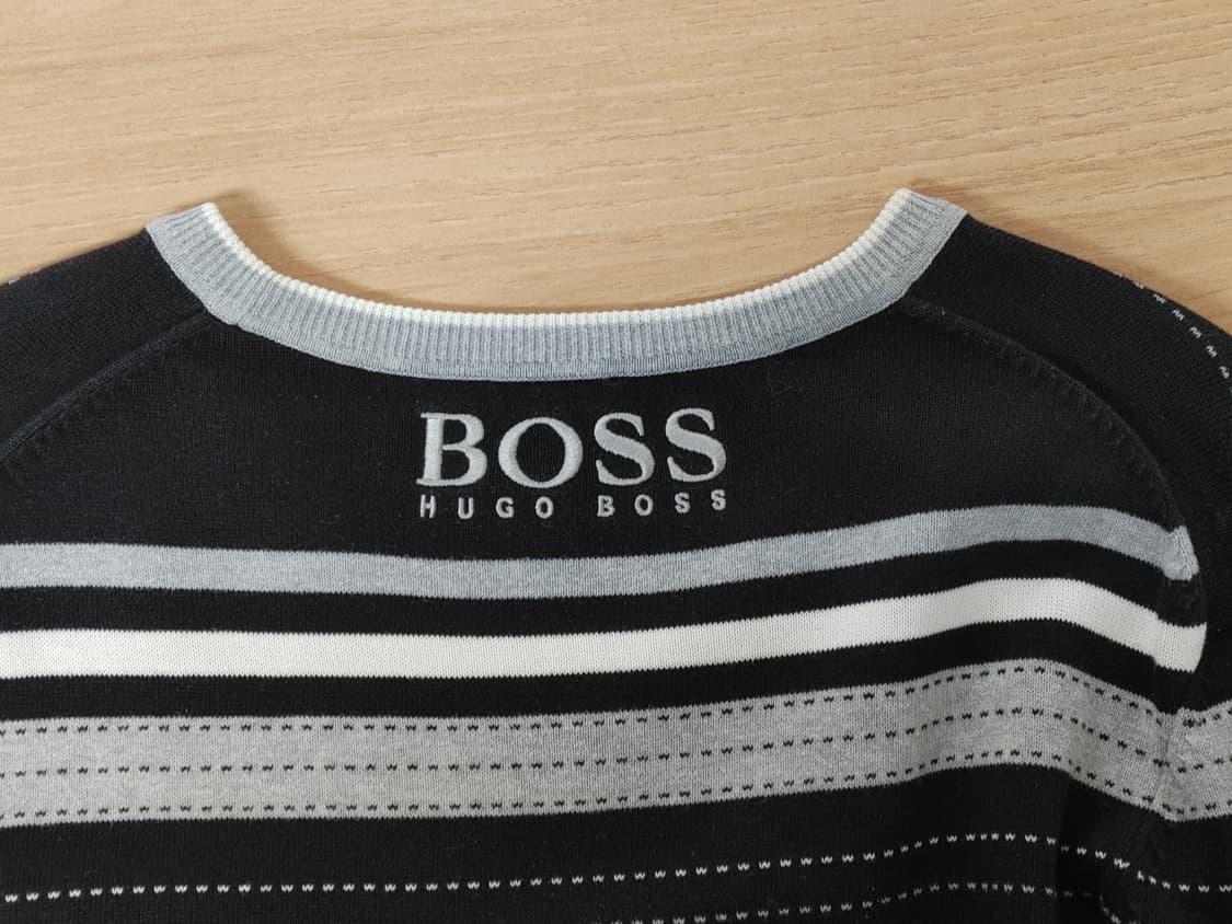HUGO BOSS 휴고보스 남성 브이넥 긴팔 니트티 상품이미지6