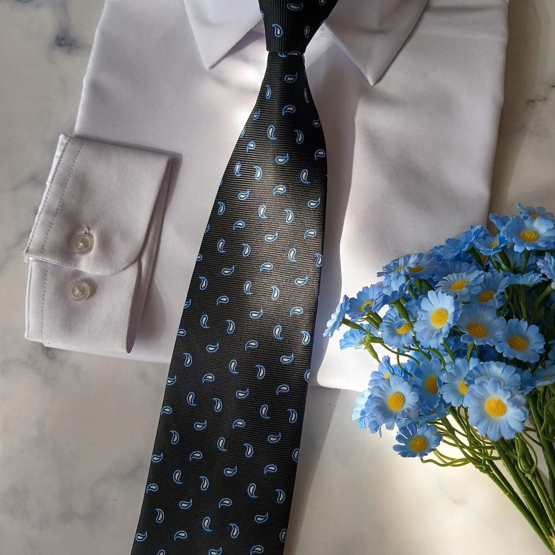 브룩스브라더스 페이즐리 패턴 넥타이 9.2cm A+~A등급 A19662 상품이미지6