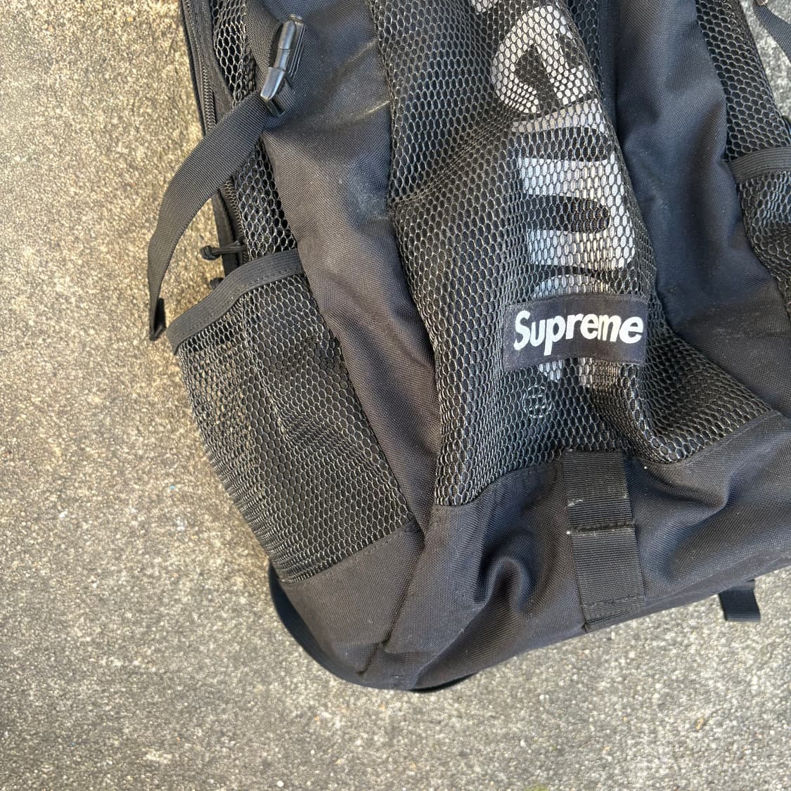 20ss 슈프림 블랙 백팩 상품이미지3