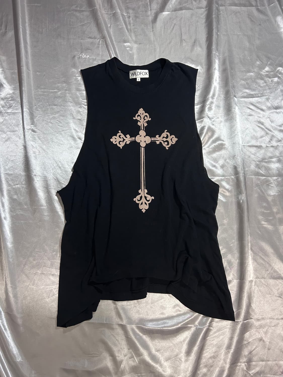 cross punk sleeveless 상품이미지2
