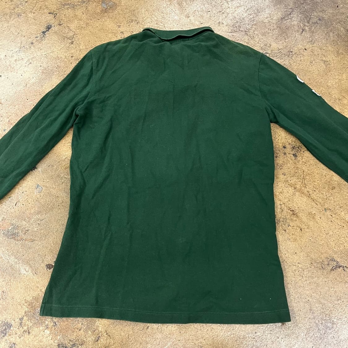 폴로 랄프로렌 멀티포니 빅포니 그린 카라 롱슬리브  상품이미지4