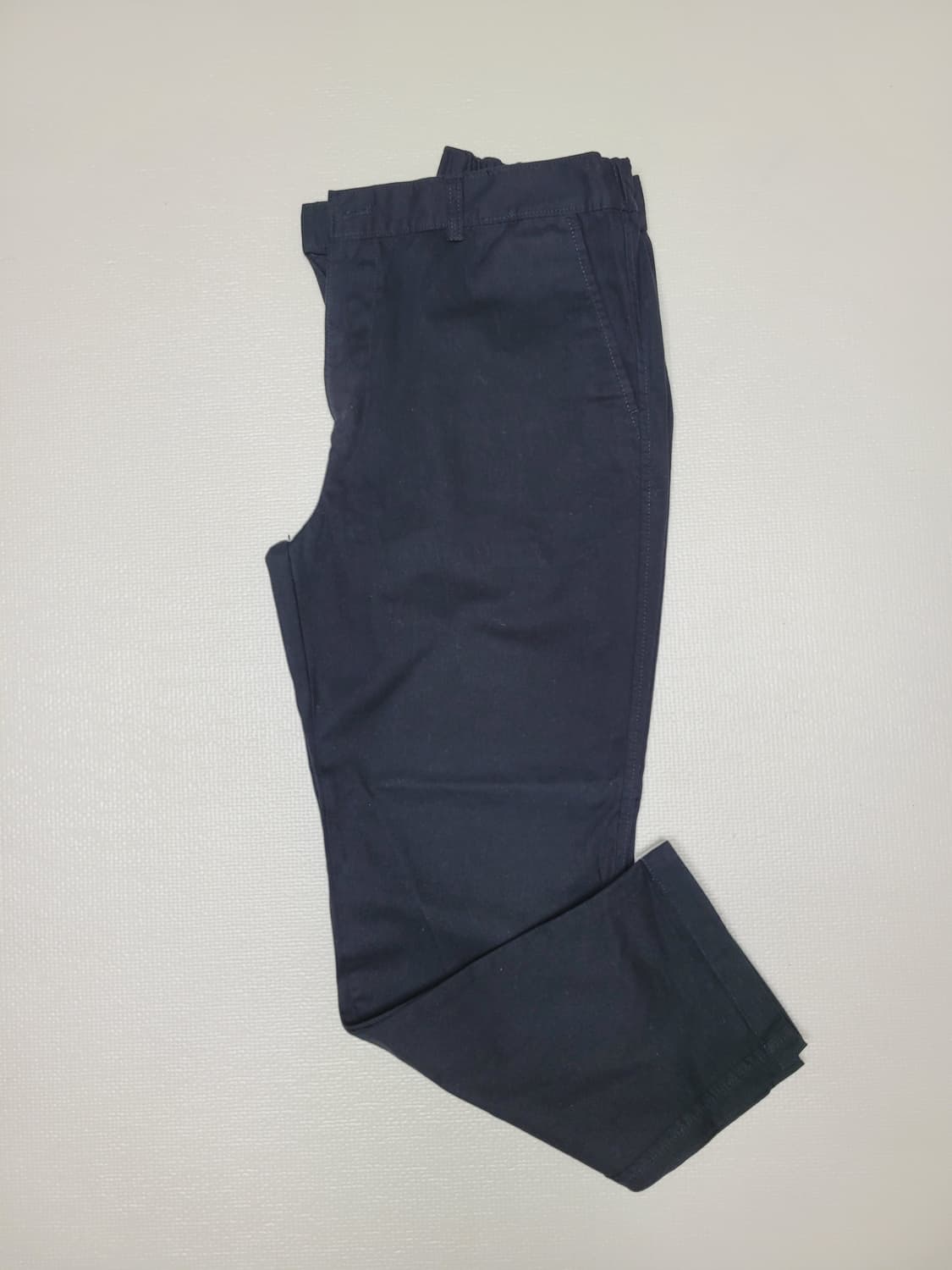 후아유 WHO.A.U 남자 하프밴딩 면바지 34 블랙 상품이미지2