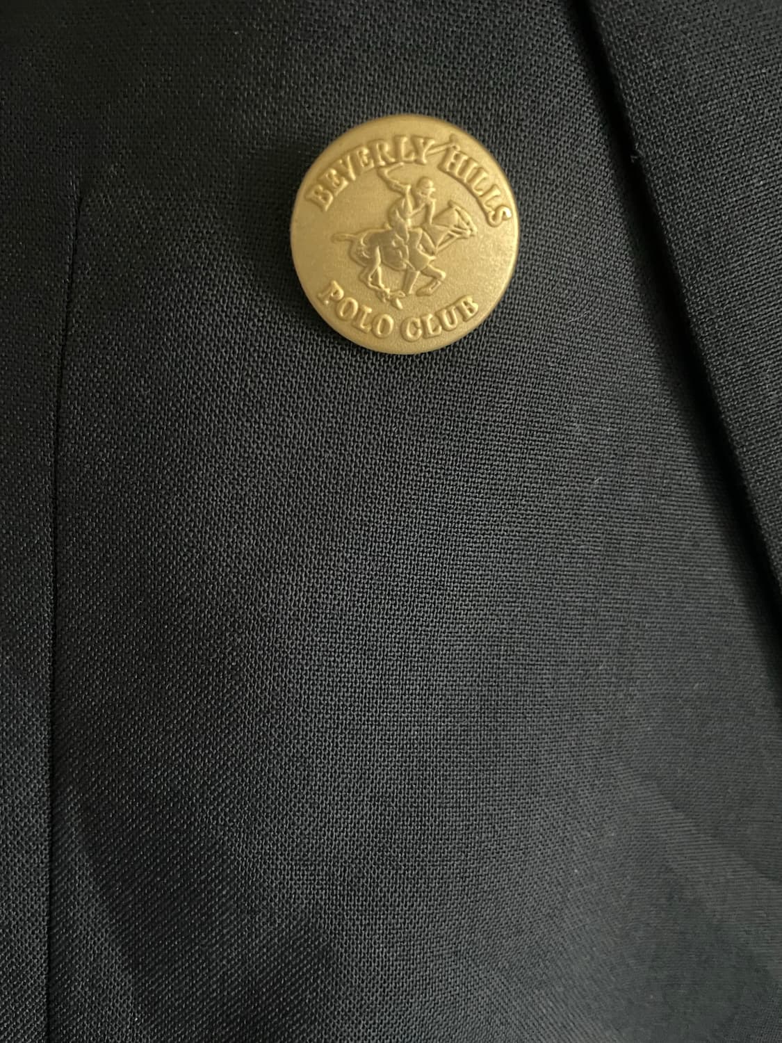 Beverly Hills Polo Club 금장 네이비 블레이저 상품이미지3