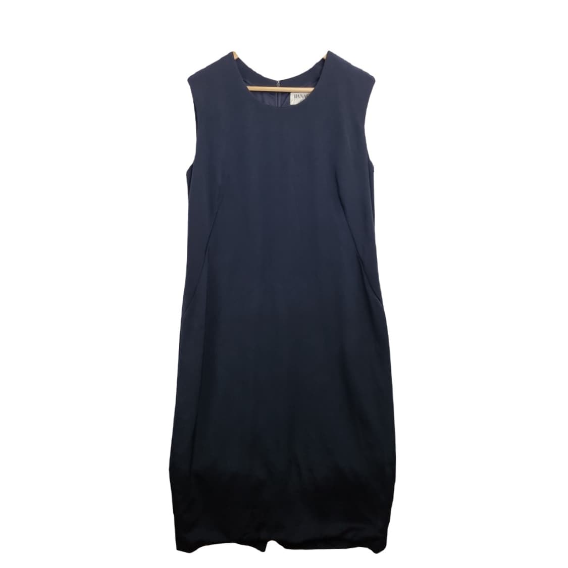하나에 모리 네이비 고급 원피스 [46] 실크 100% 상품이미지1
