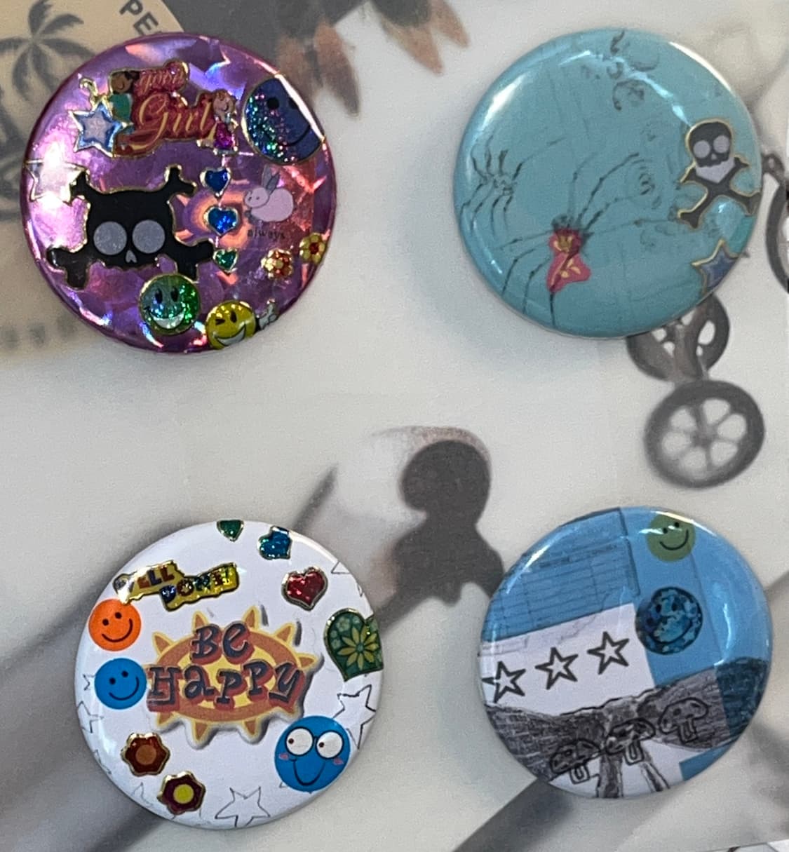 뱃지 브로치 핀버튼 {4e͙a͙-1s͙e͙t͙} 상품이미지3