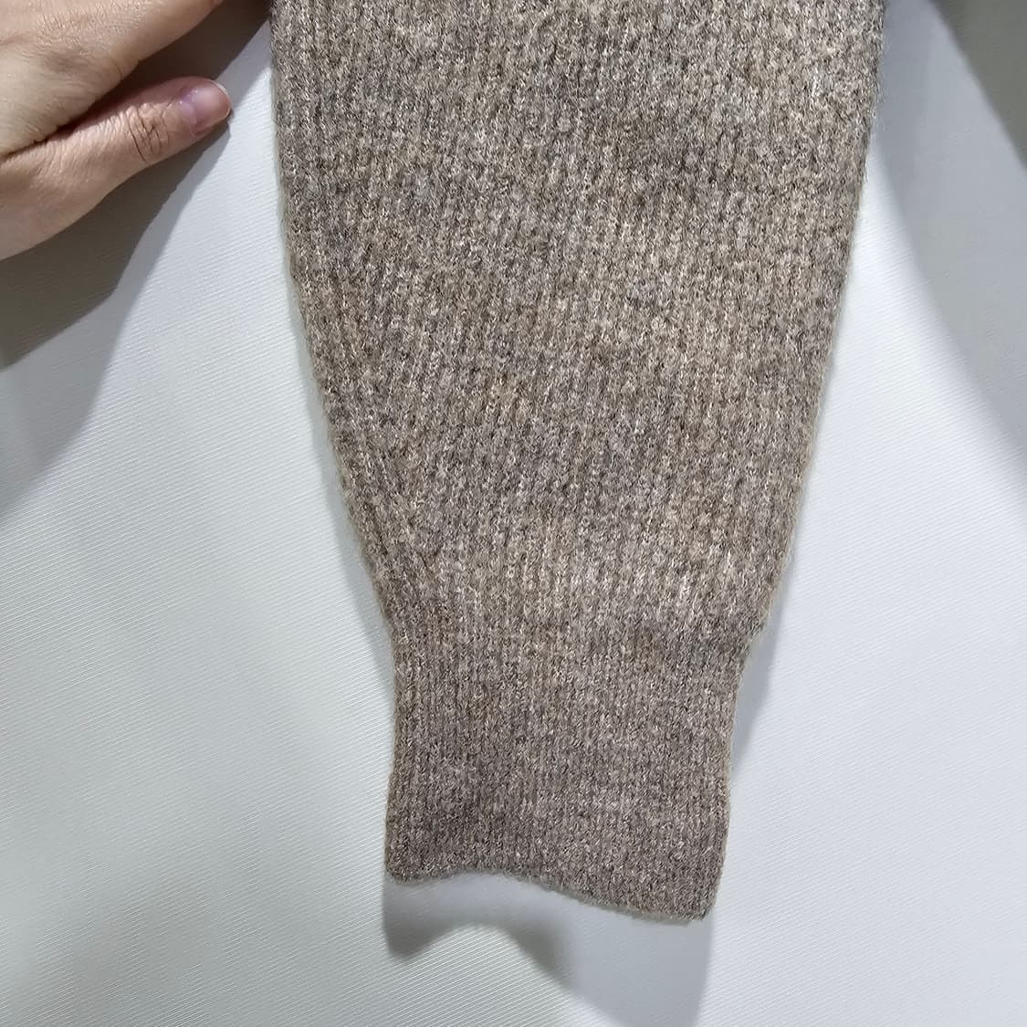 BEAKER 비이커 22FW 아웃포켓 칼라넥 니트 집업 카디건 ~55 상품이미지8