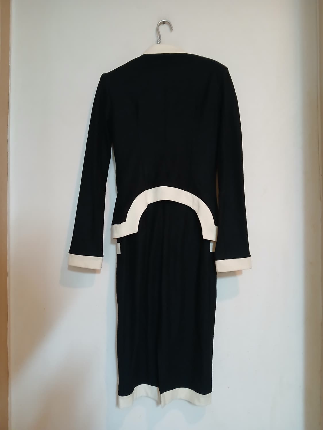 티아라 홀복 자켓 원피스 정장 세트 투피스 캡 배색 섹시 드레스 동대문 상품이미지3