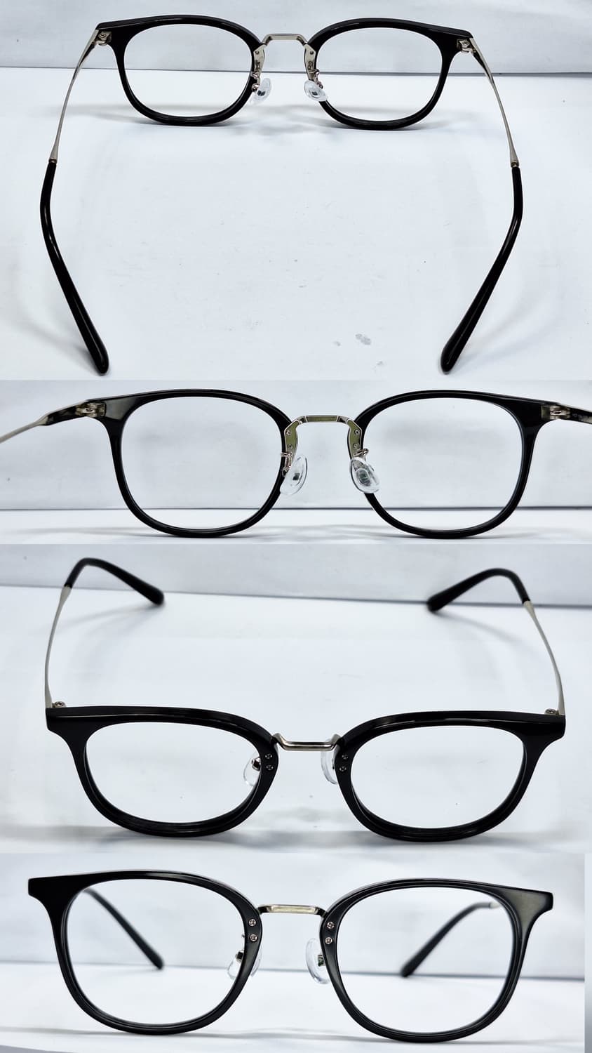 JINS 진스 MCF-18A-162 클래식 콤비네이션 안경테 안경/일본  상품이미지7