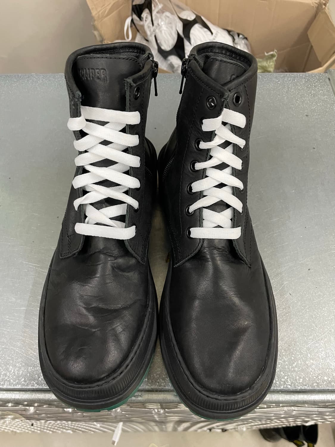 캠퍼 미셸린 레더 부츠 39 (gr-4562) 상품이미지5