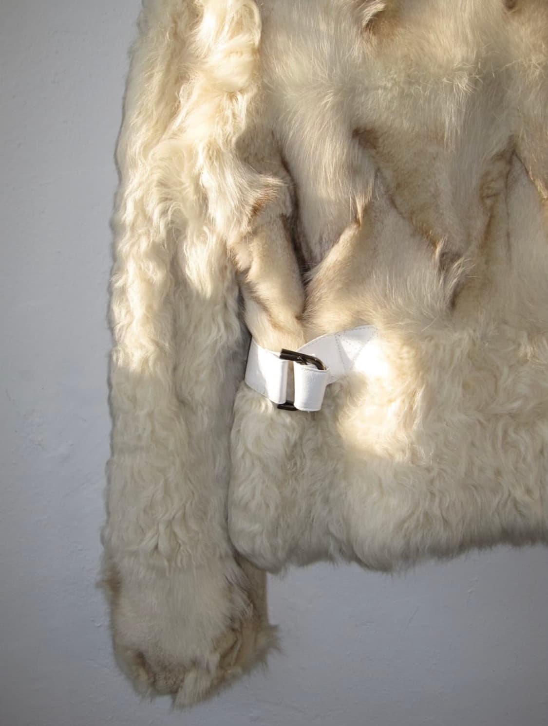 리얼 폭스퍼 양털 양가죽 퍼자켓 상품이미지4