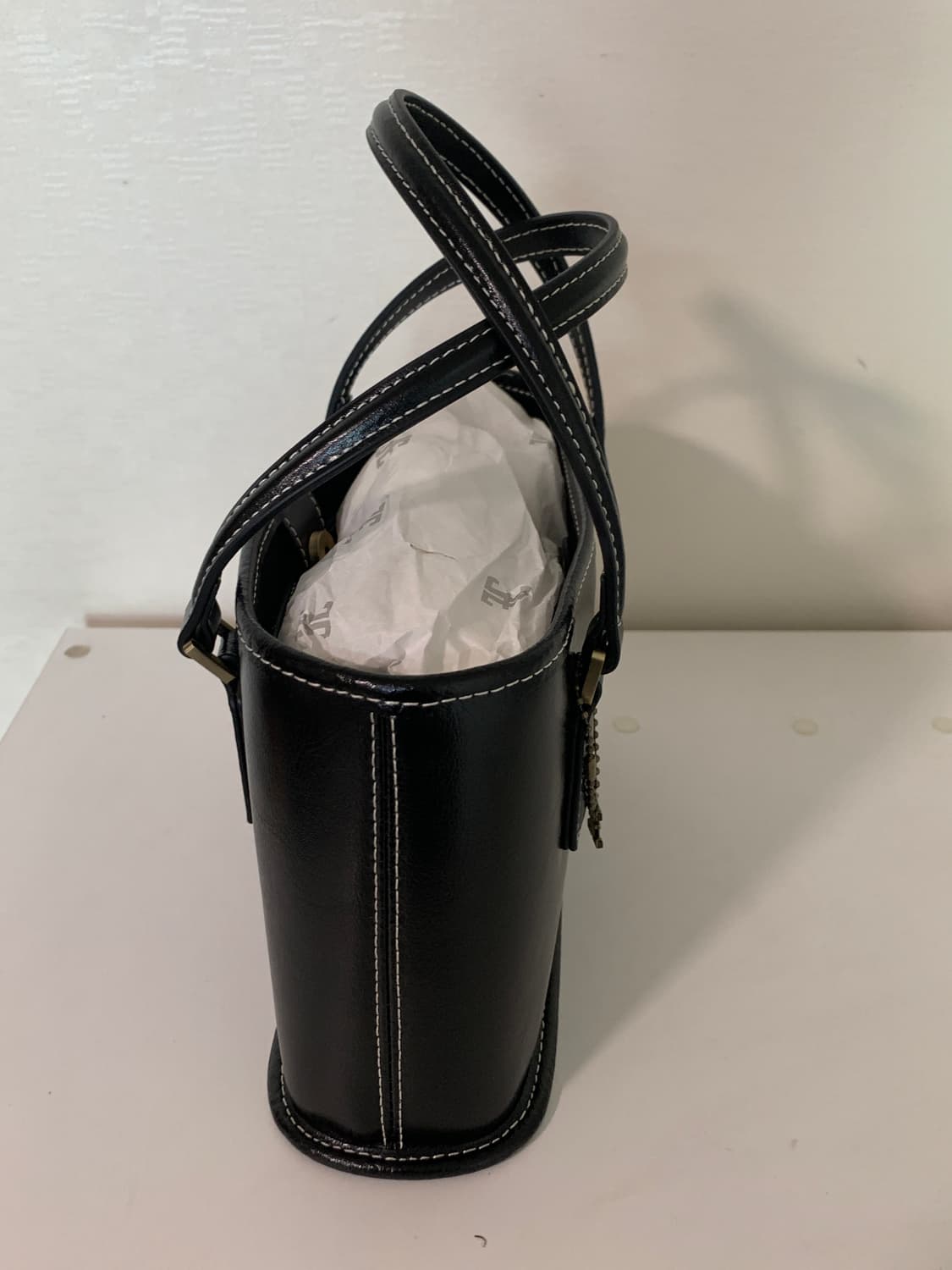 폴뉴아 미니 버로우백 블랙 상품이미지4