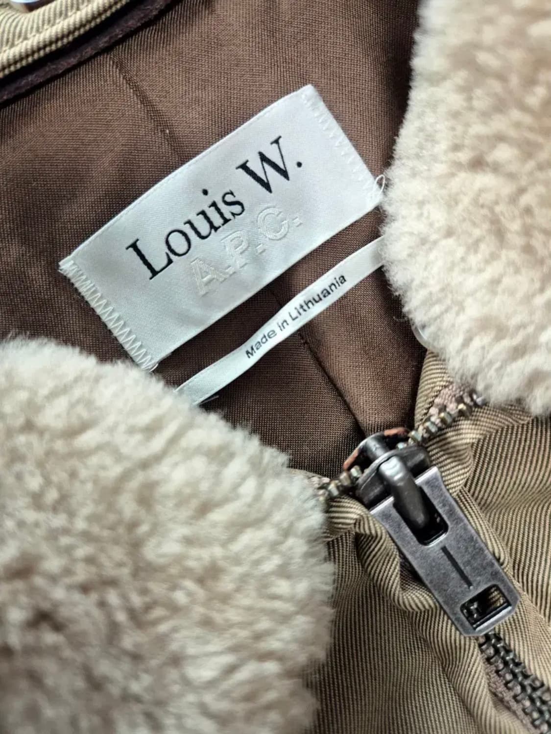 A.P.C x Louis w 30주년 기념 봄버 자켓 L 사이즈 상품이미지5