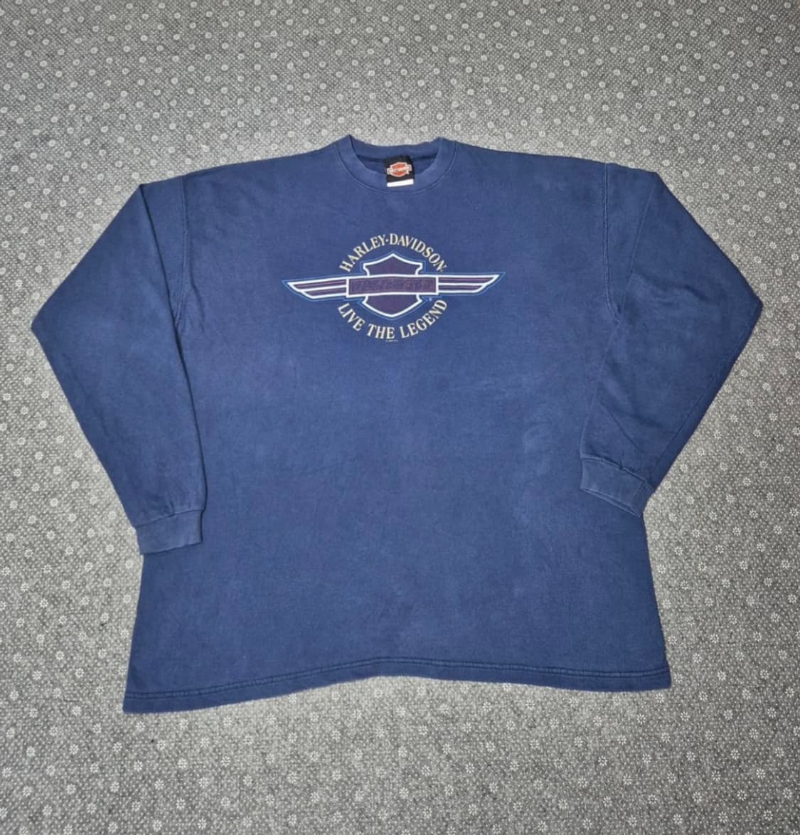 [XL]90s US Made 할리데이비슨 롱슬리브 - 198 상품이미지2