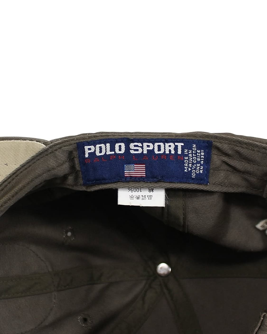 1990s 폴로랄프로렌 폴로스포츠맨 캡 모자 빈티지 상품이미지8