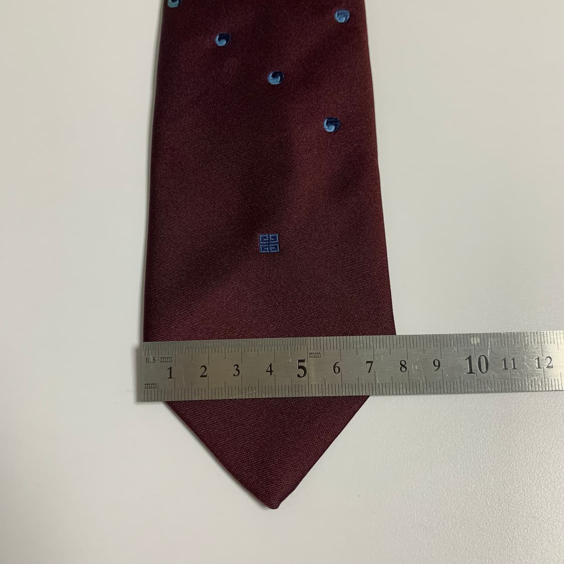 지방시(GIVENCHY) 혼방 도트디자인 명품넥타이 A+등급 7.7cm 상품이미지9