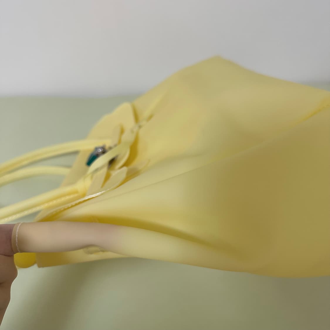 바로배송💛키키 젤리버킨백 버터 옐로우💛 상품이미지4