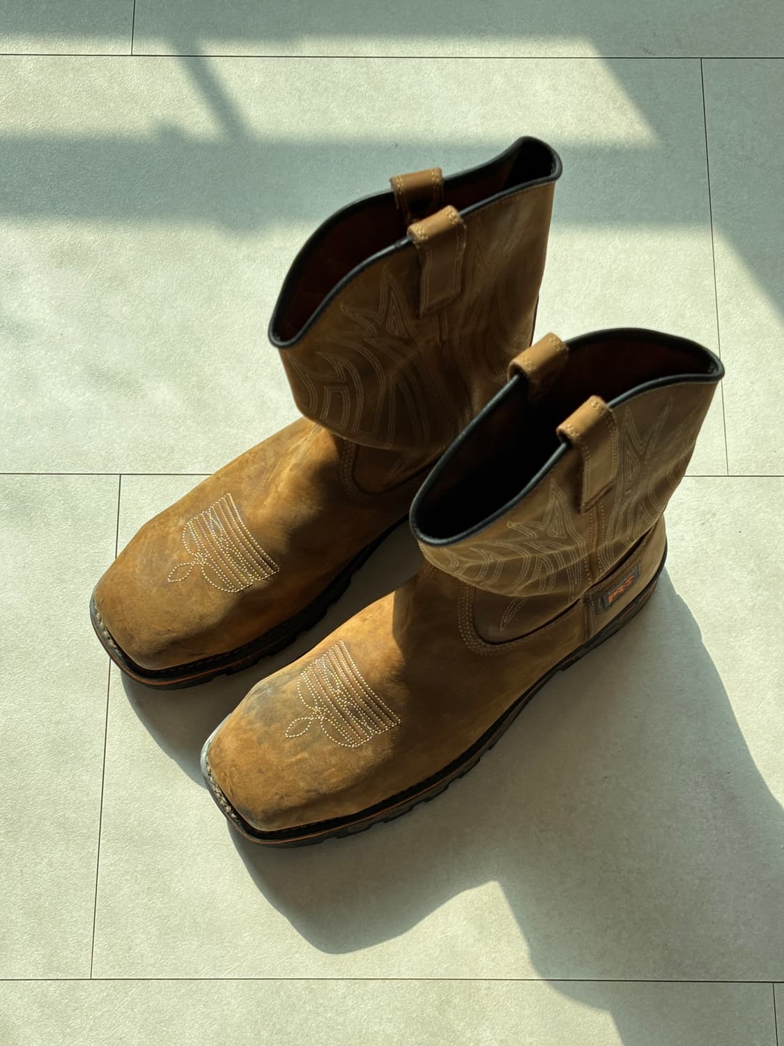 빈티지 팀버랜드 웨스턴 워크부츠 US11.5/295 엔지니어 바이커 상품이미지10