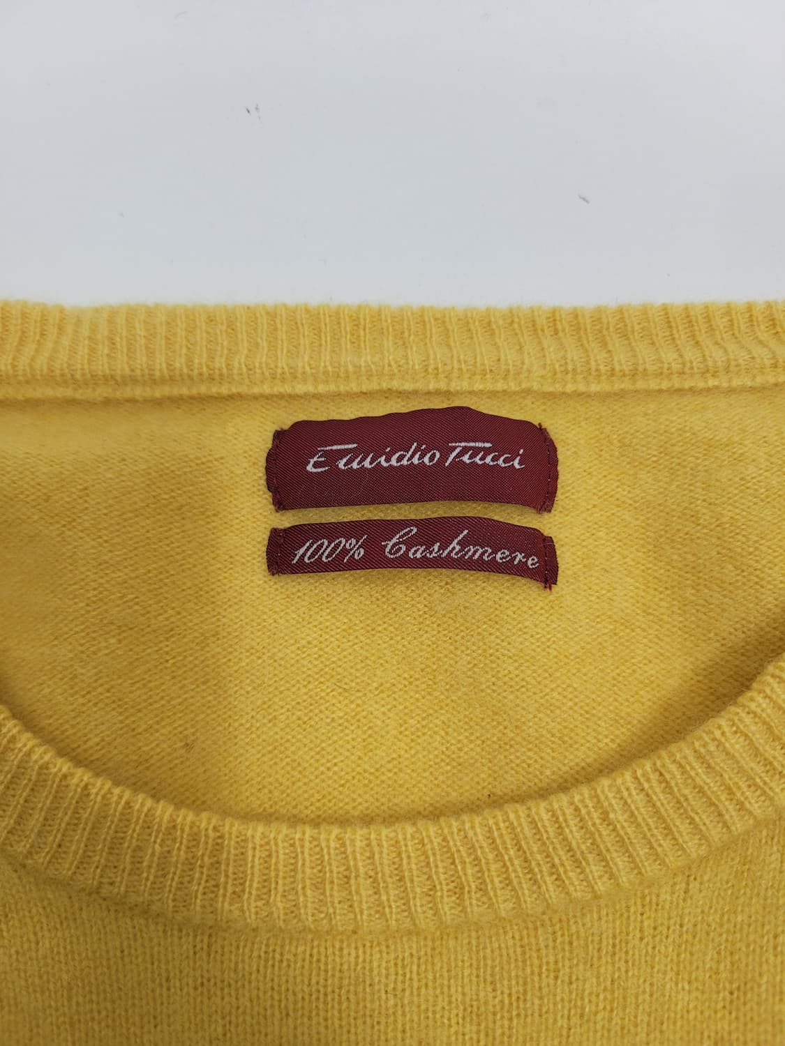 Eluidio Fucci 캐시미어 100% 니트 / 여 FREE 
 상품이미지7